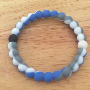 Blue white and gray lokai